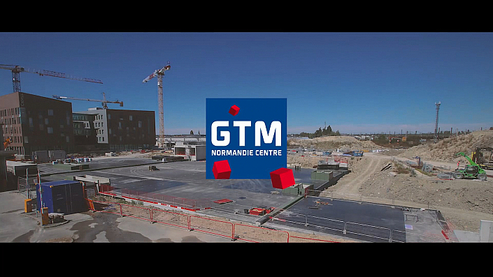 GTM Normandie Centre - Construction du Parking Danton à Orléans dans le Loiret